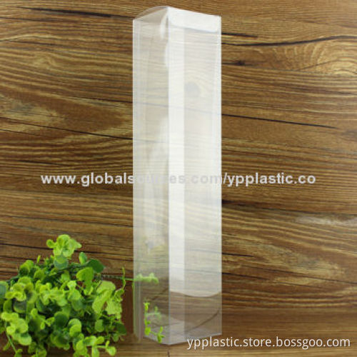Clear Plastic Flower Box, Customized Sizes and Prints are Welcome, PP/PET/PETG/PVC Box Manufacturer